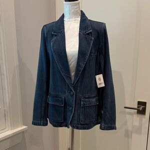 Lucky Brand Jean Blazer in Medium